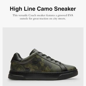 SOLD - Coach Men's High Line Sneaker
